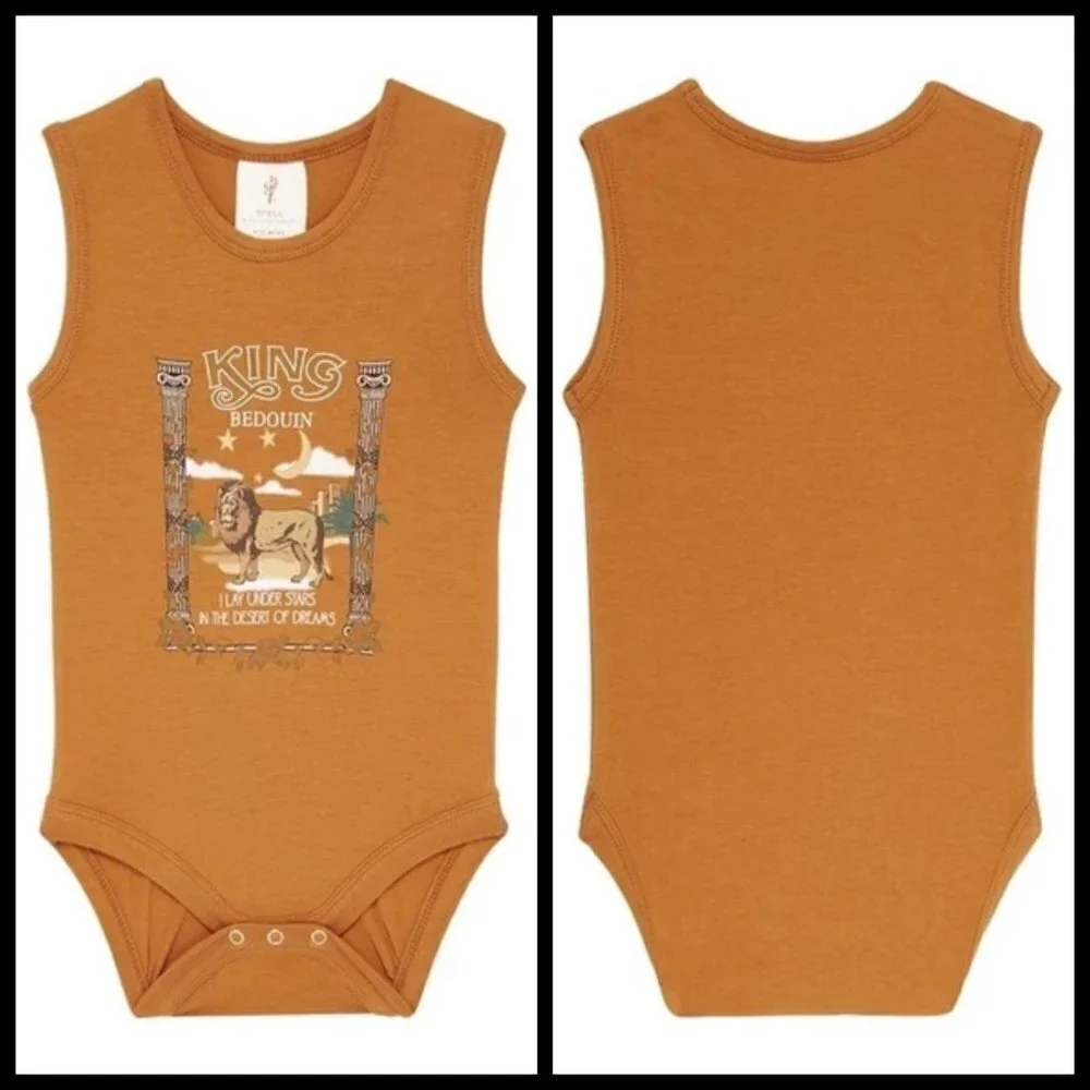 💕SPELL & THE GYPSY💕 King Bedouin Romper 3-6 M